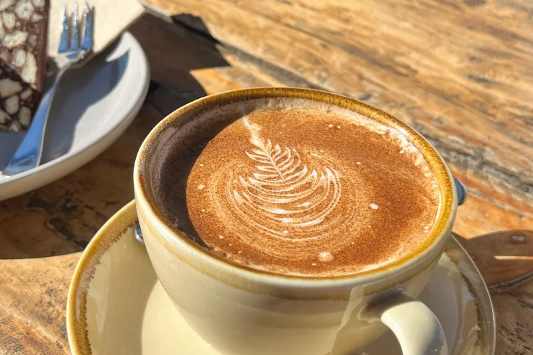 Coffee stop on a Great Ocean Road day tour from Melbourne