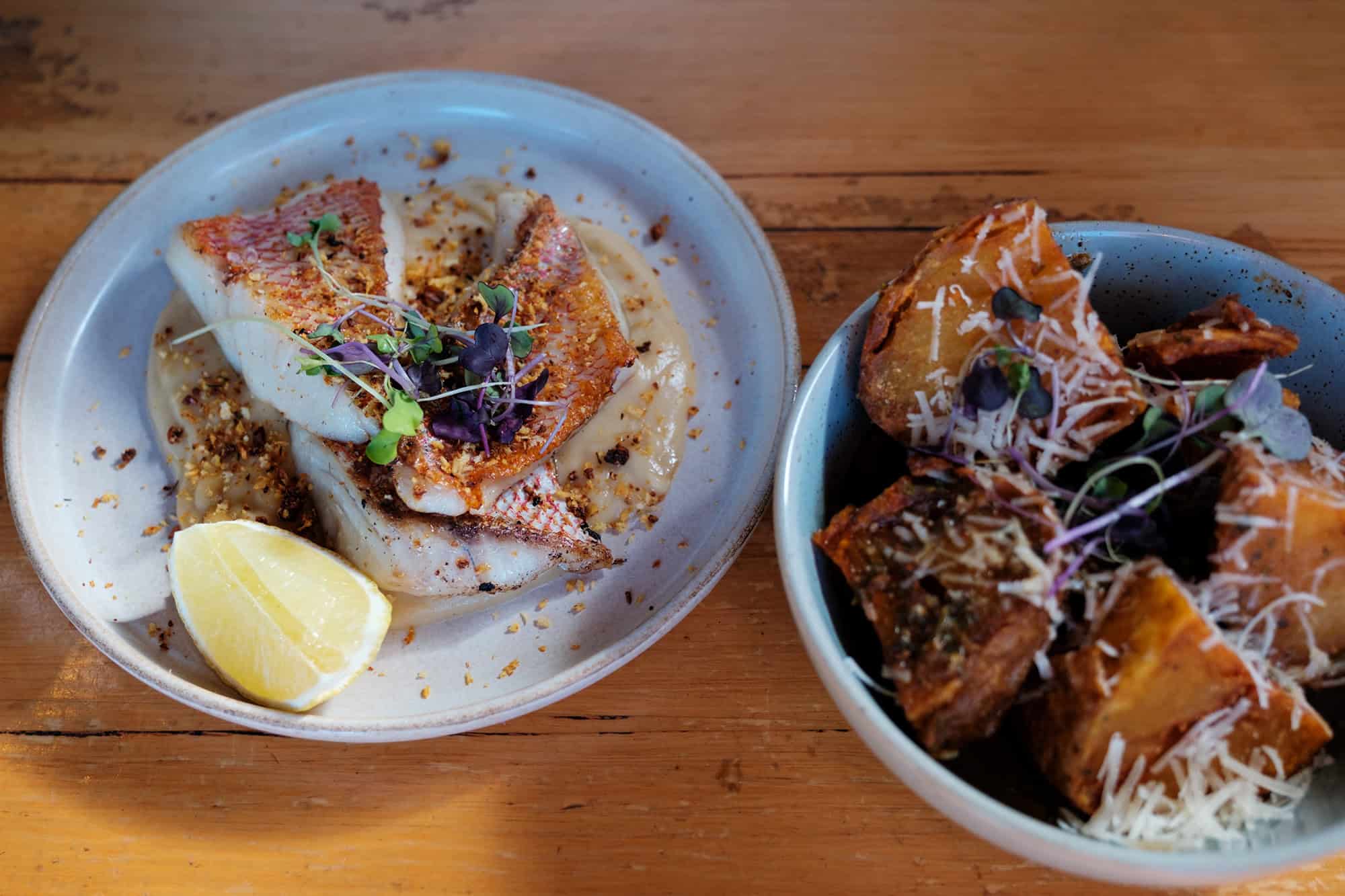 Local cafe lunch on the Mornington Peninsula