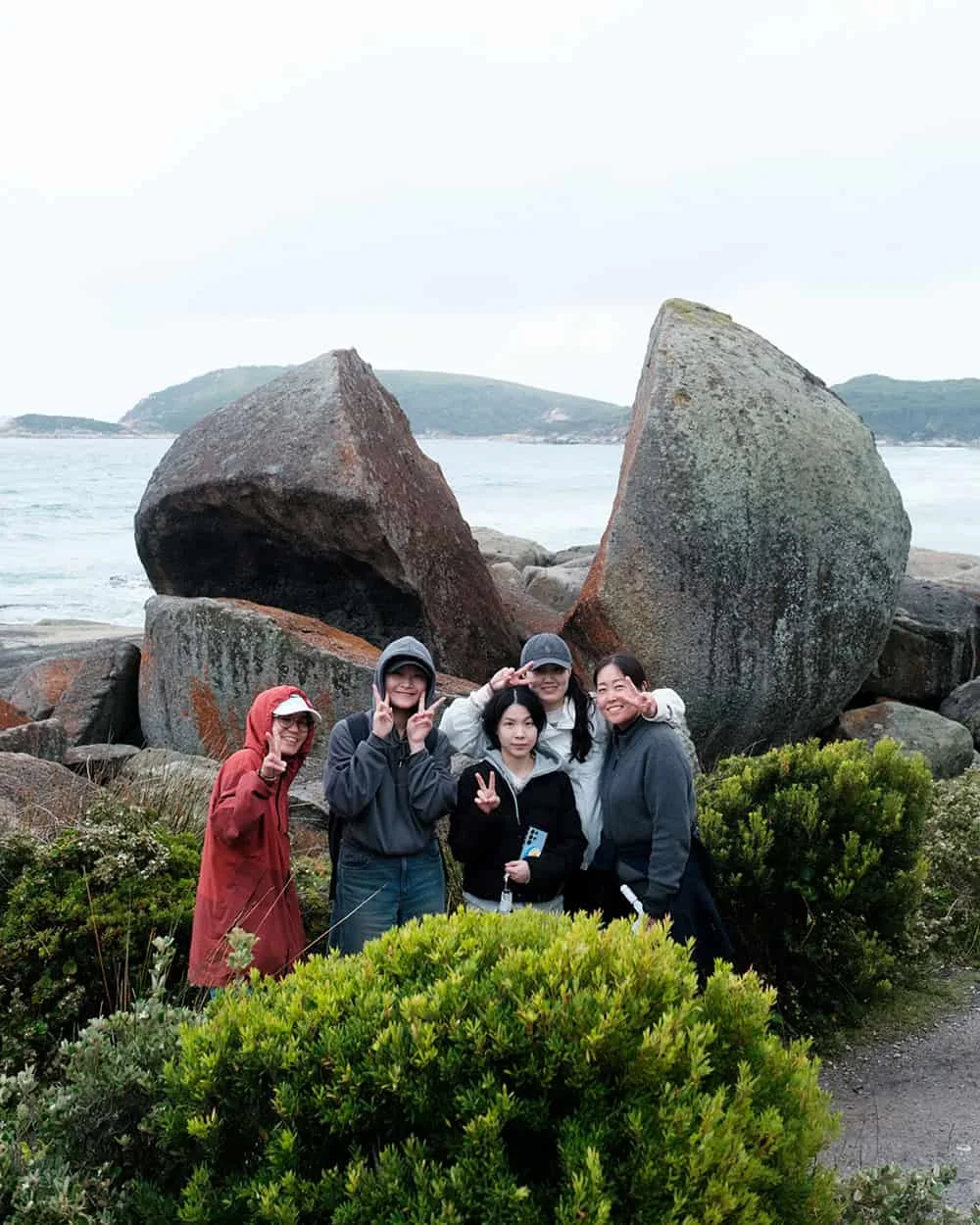 Rocky coastline at Wilsons Promontory